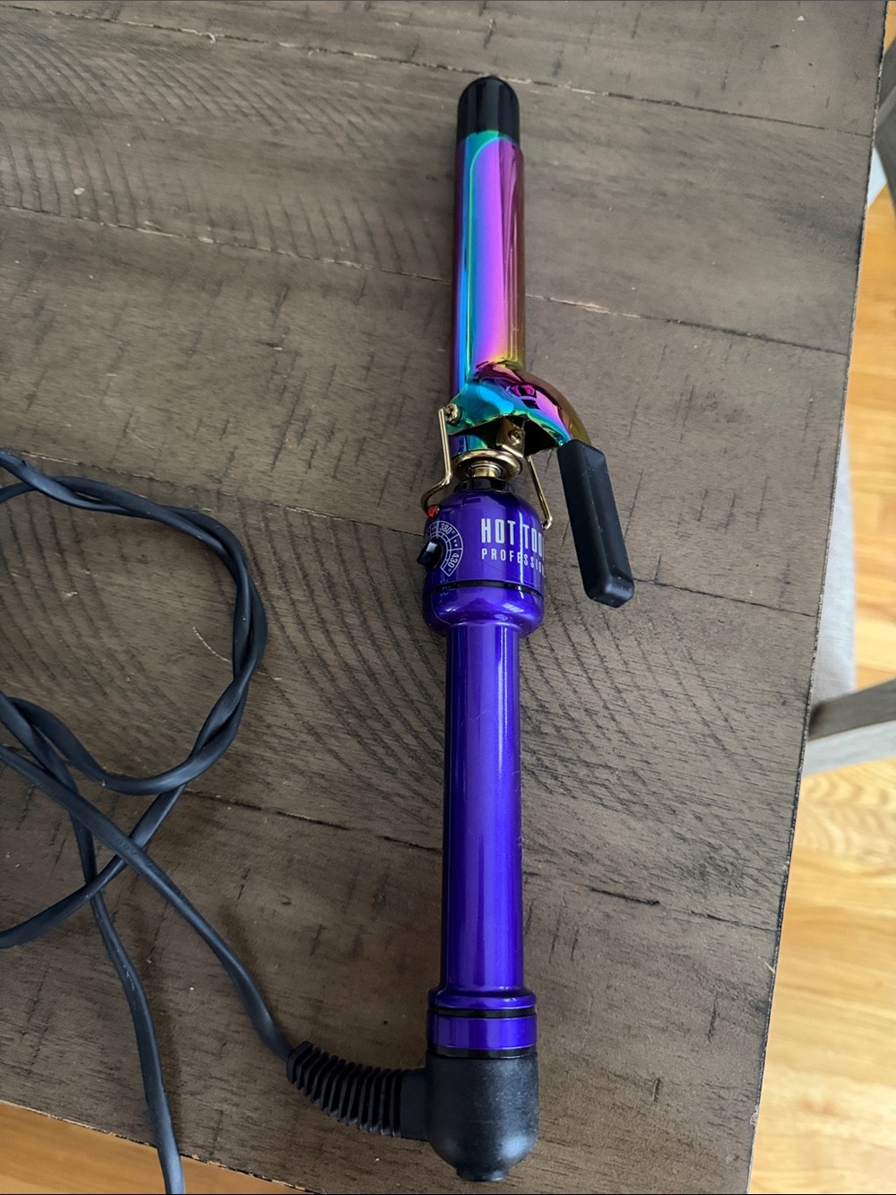 Hot Tools Professional Iridescent Purple Curling Iron